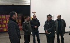 商委会领导到yl8cc永利仓储部调研协调库容扩建